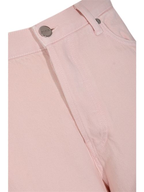 Jeans Dakota Loose in bull fisso di cotone Rosa DONDUP | DP849 BF0018Y MB8511